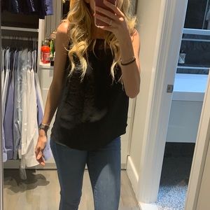 Gorgeous Black Blouse with Lace